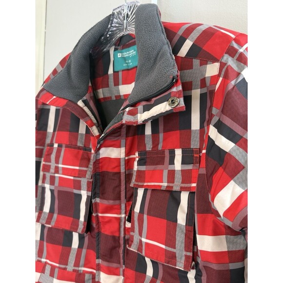 Mountain Warehouse Goose Ski Jacket Kids 11-12 Red Plaid Waterproof Snow Coat - Picture 11 of 12